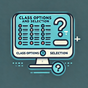 Course/Prof. Selection